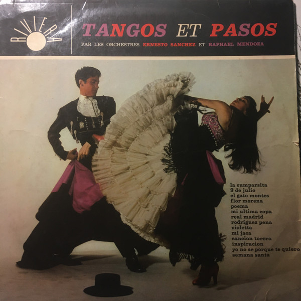Cover Ernesto Sanchez Et Sa Banda & Raphael Mendoza - Tangos & Pasos   (LP, Album) Schallplatten Ankauf