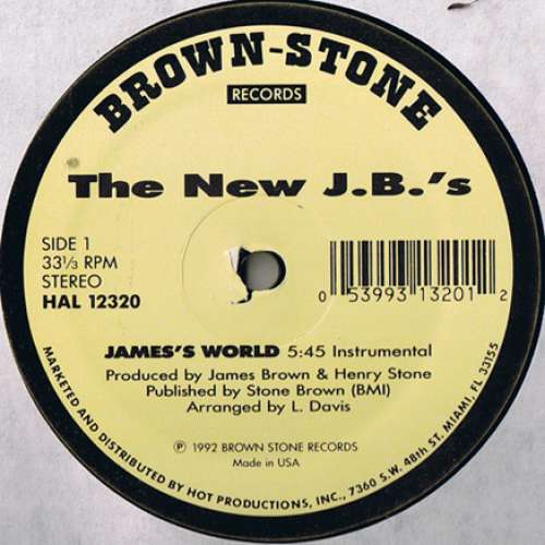 Cover The New J.B.'s - James's World (12) Schallplatten Ankauf
