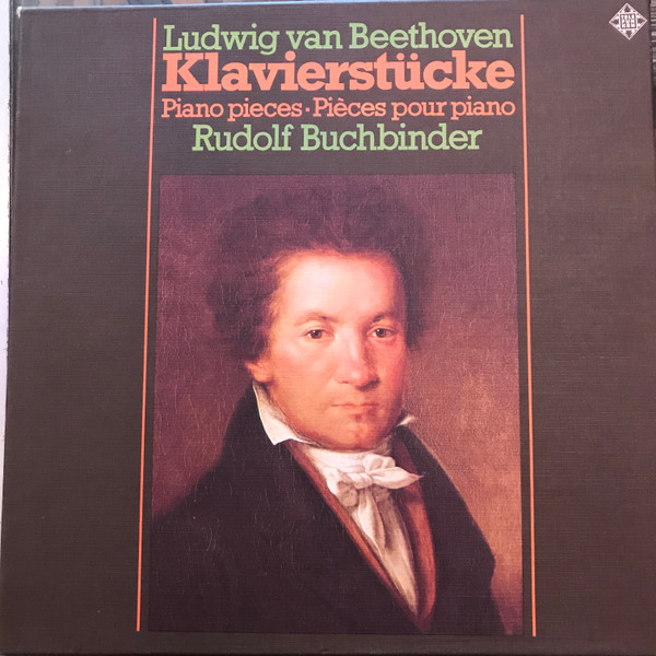 Cover Ludwig van Beethoven - Rudolf Buchbinder - Klavierstücke (6xLP + Box) Schallplatten Ankauf