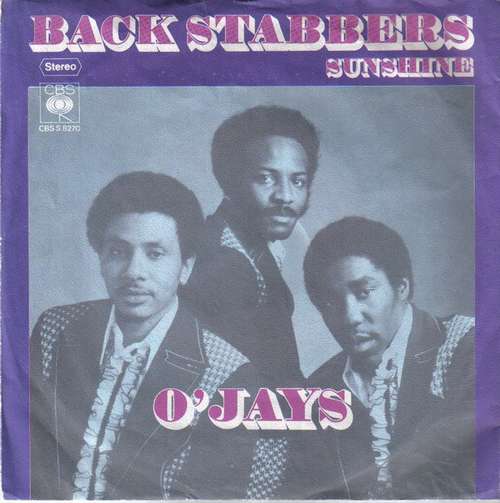 Cover O'Jays* - Back Stabbers (7, Single) Schallplatten Ankauf