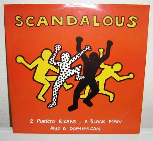 Cover 2 Puerto Ricans, A Blackman And A Dominican - Scandalous (12) Schallplatten Ankauf