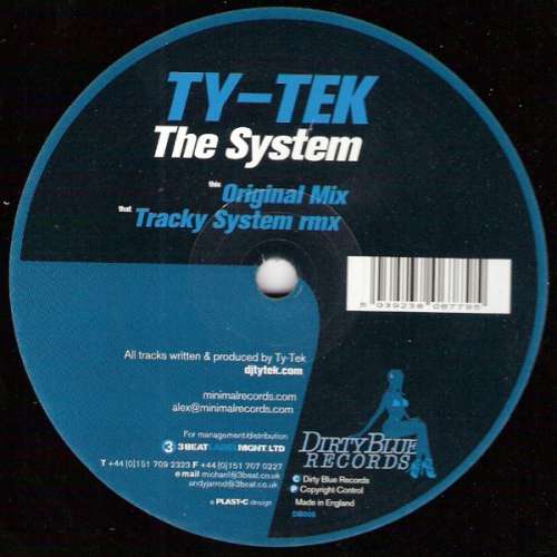 Cover Ty-Tek* - The System (12) Schallplatten Ankauf