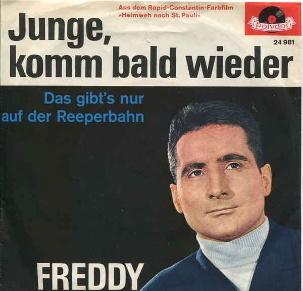 Bild Freddy* - Junge, Komm Bald Wieder (7, Single, Mono, RE, Ext) Schallplatten Ankauf