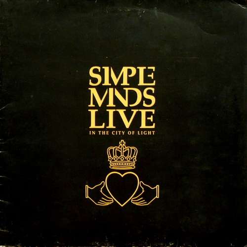 Cover Simple Minds - Live In The City Of Light (2xLP, Album, Gat) Schallplatten Ankauf