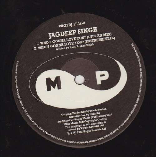 Cover Jagdeep Singh - Who's Gonna Love You? (12, Promo) Schallplatten Ankauf