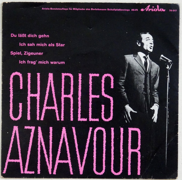 Bild Charles Aznavour - Du Läßt Dich Gehn (7, EP) Schallplatten Ankauf