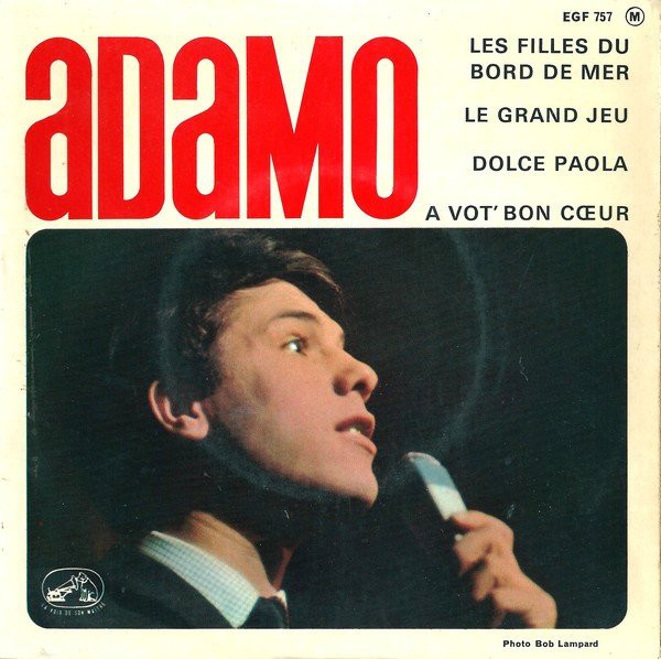 Cover Adamo - Les Filles Du Bord De Mer (7, EP) Schallplatten Ankauf