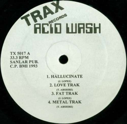 Cover Johnny Fiasco / T. Abshire - Acid Wash (LP) Schallplatten Ankauf