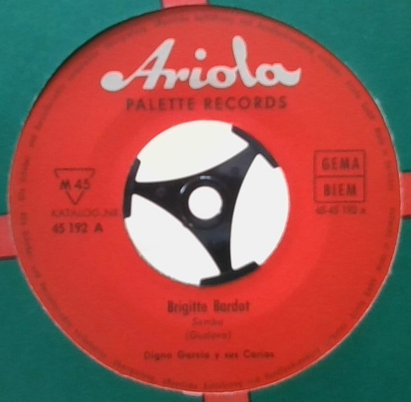 Bild Digno Garcia Y Sus Carios - Brigitte Bardot (7, Single) Schallplatten Ankauf