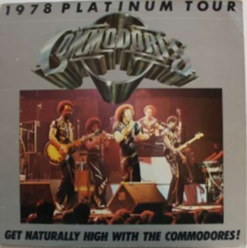 Cover Commodores 1978 Platinum Tour Schallplatten Ankauf