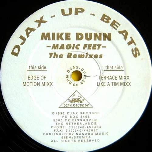 Cover Mike Dunn - Magic Feet (The Remixes) (12) Schallplatten Ankauf