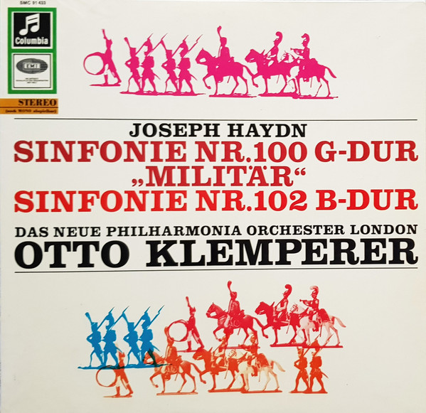 Cover Haydn* - Das Neue Philharmonia Orchester London*, Otto Klemperer - Sinfonie Nr. 100 G-dur Militär / Sinfonie Nr.102 B-dur (LP, Whi) Schallplatten Ankauf