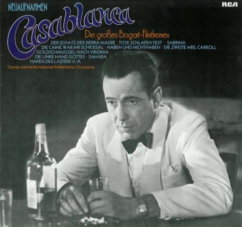 Cover Charles Gerhardt / National Philharmonic Orchestra - Casablanca - Die Großen Bogart-Filmthemen (LP) Schallplatten Ankauf