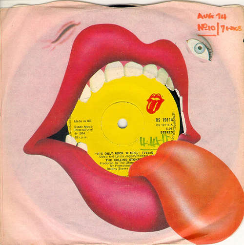 Cover The Rolling Stones - It's Only Rock 'N Roll (7, Single, Sol) Schallplatten Ankauf