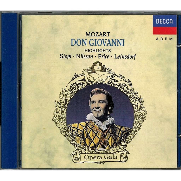 Cover Mozart* - Siepi*, Nilsson*, Price*, Leinsdorf* - Don Giovanni (Highlights) (CD, Album, RE, RM) Schallplatten Ankauf
