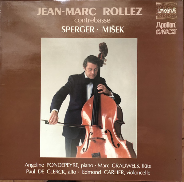 Cover Jean-Marc Rollez - Sperger/Mišek (LP) Schallplatten Ankauf