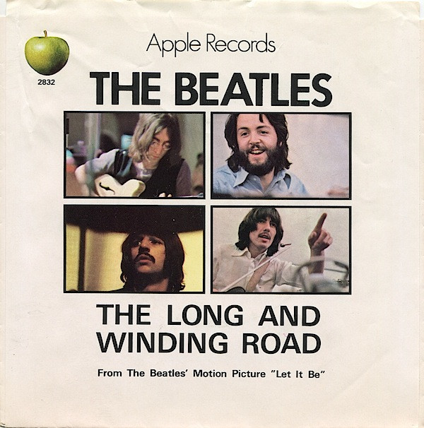 Cover The Beatles - The Long And Winding Road (7, Single, Scr) Schallplatten Ankauf