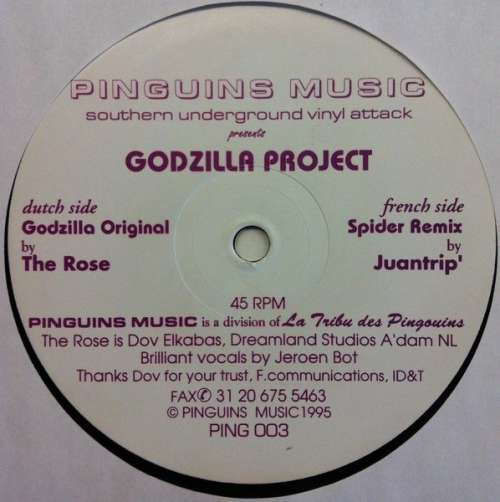 Cover The Rose - Godzilla Project (12) Schallplatten Ankauf