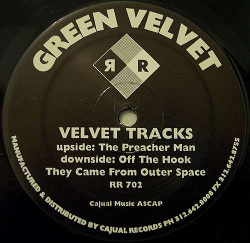 Cover Green Velvet - Velvet Tracks (12) Schallplatten Ankauf