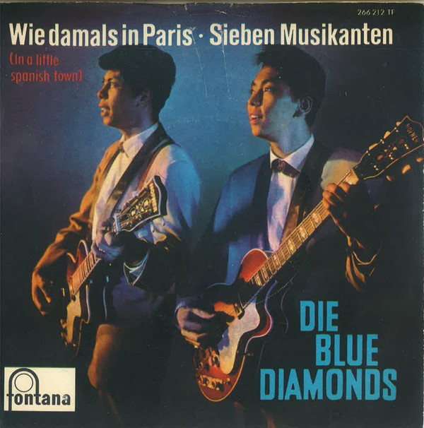 Cover Die Blue Diamonds* - Wie Damals In Paris / Sieben Musikanten (7, Single, Mono) Schallplatten Ankauf