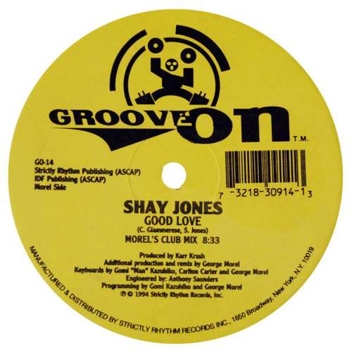 Cover Shay Jones - Good Love (12) Schallplatten Ankauf