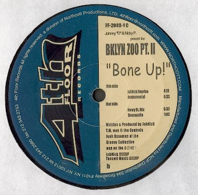 Bild Johnny D & Nicky P.* - The Bklyn Zoo Pt. II: Bone Up! (12) Schallplatten Ankauf