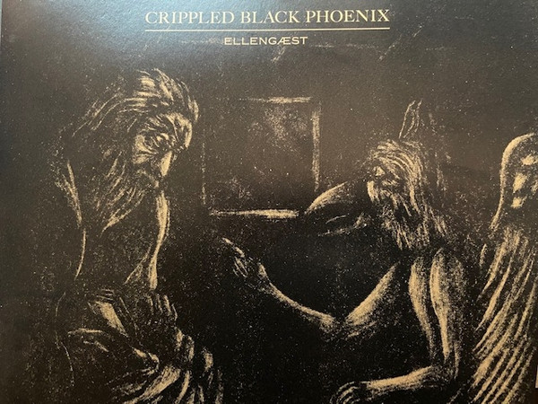 Cover Crippled Black Phoenix - Ellengæst (2xLP, Album, Ltd, Pur) Schallplatten Ankauf