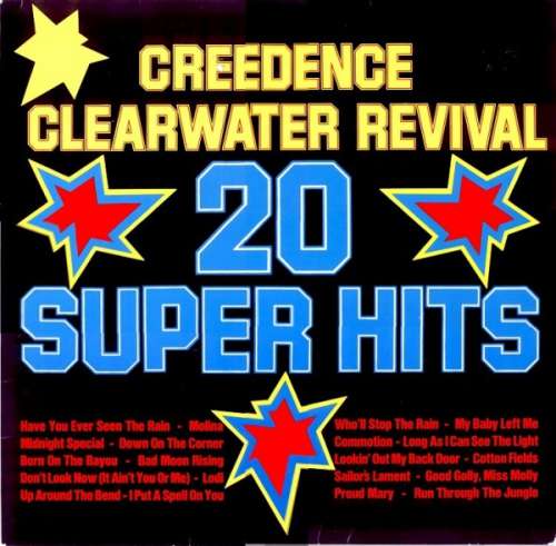 Cover Creedence Clearwater Revival - 20 Super Hits (LP, Comp) Schallplatten Ankauf