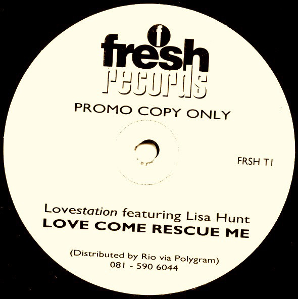 Cover Lovestation Featuring Lisa Hunt - Love Come Rescue Me (12, Promo) Schallplatten Ankauf