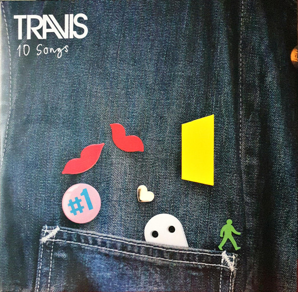Cover Travis - 10 Songs (LP, Album, Red + LP, Album, Blu + Dlx) Schallplatten Ankauf