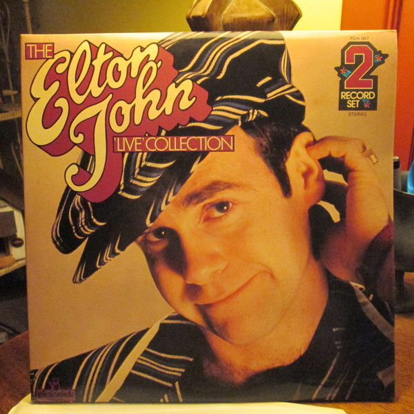Cover Elton John - The Elton John 'Live' Collection (2xLP, Comp, Gat) Schallplatten Ankauf