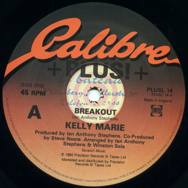 Cover Kelly* - Breakout (12, Single) Schallplatten Ankauf