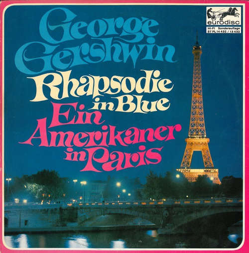 Cover George Gershwin - Rhapsodie In Blue / Ein Amerikaner In Paris (10, Mono) Schallplatten Ankauf