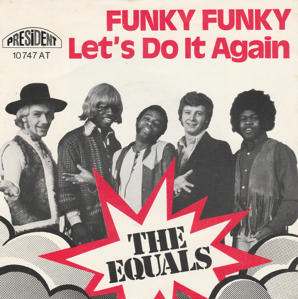 Cover The Equals - Funky Funky / Let's Do It Again (7, Single) Schallplatten Ankauf