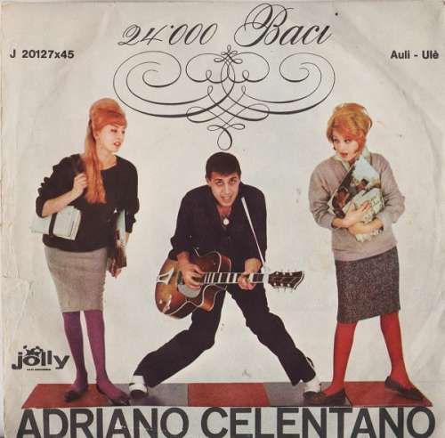 Cover Adriano Celentano - 24.000 Baci (7, Single) Schallplatten Ankauf
