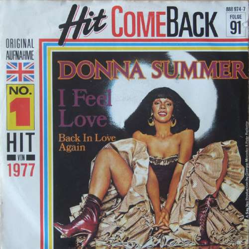 Cover Donna Summer - I Feel Love (7, Single, RE) Schallplatten Ankauf