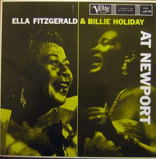 Cover Ella Fitzgerald And Billie Holiday - At Newport (LP, Mono, RE) Schallplatten Ankauf