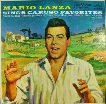 Cover Mario Lanza - Sings Caruso Favorites (LP, Mono) Schallplatten Ankauf