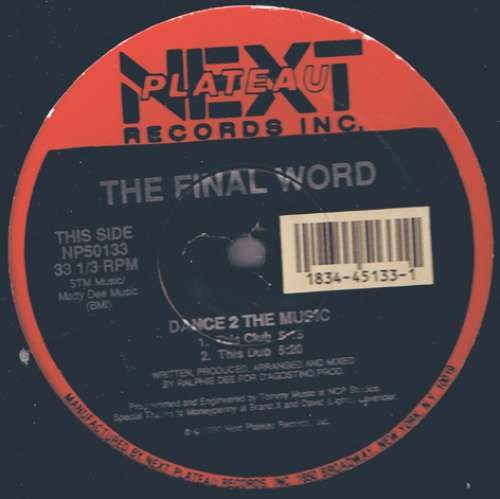 Cover The Final Word - Dance 2 The Music (12) Schallplatten Ankauf