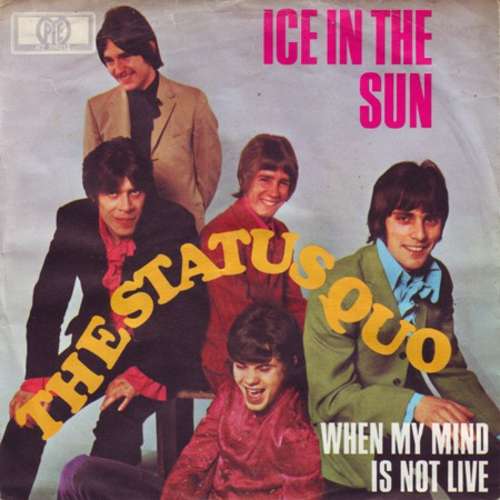 Cover The Status Quo* - Ice In The Sun (7, Single) Schallplatten Ankauf