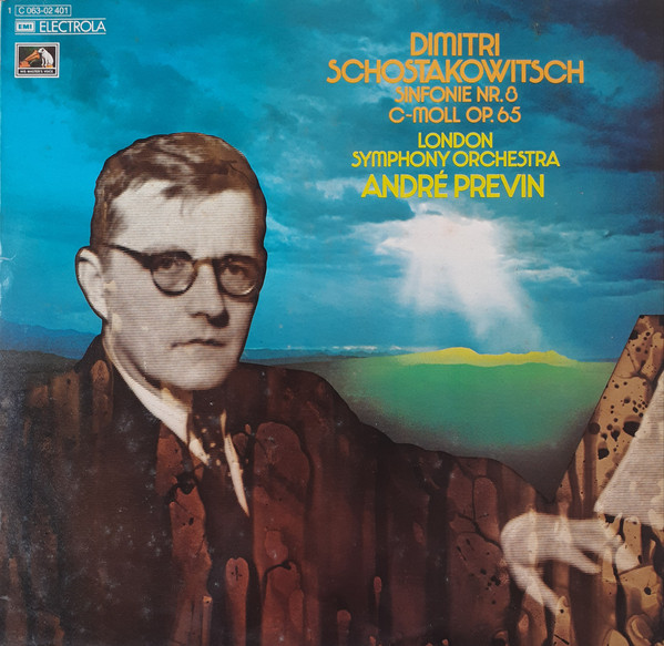 Cover Dmitri Shostakovich, André Previn, The London Symphony Orchestra - Sinfonie Nr.8 C-moll Op.65 (LP, Album) Schallplatten Ankauf