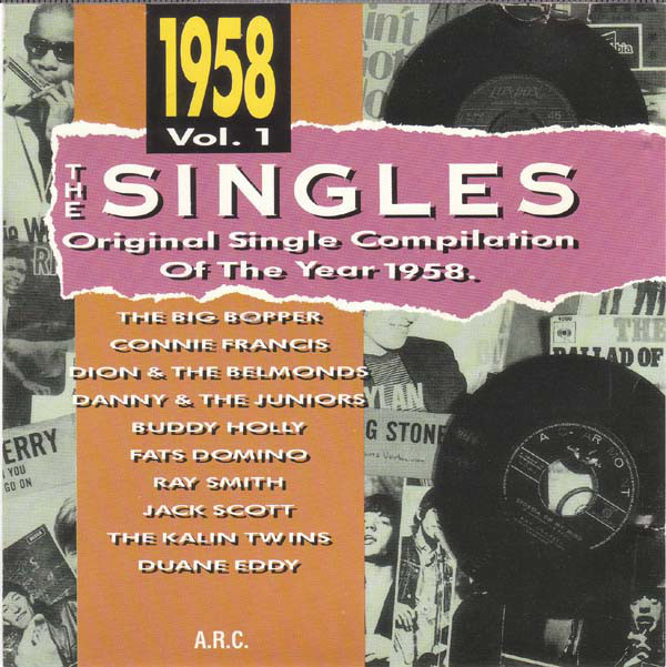 Cover Various - The Singles - Original Single Compilation Of The Year 1958 Vol. 1 (CD, Comp) Schallplatten Ankauf
