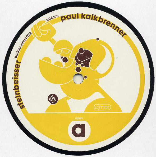 Cover Paul Kalkbrenner - Steinbeisser (12) Schallplatten Ankauf