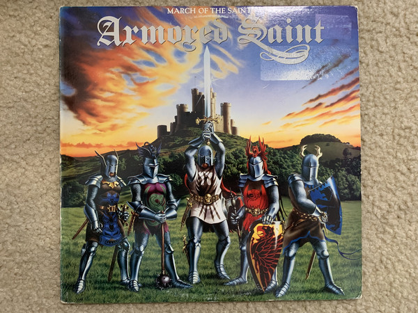 Cover Armored Saint - March Of The Saint (LP, Album, Ric) Schallplatten Ankauf