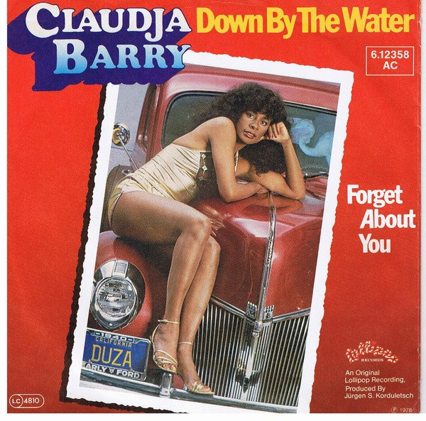 Cover Claudja Barry - Down By The Water (7, Single) Schallplatten Ankauf