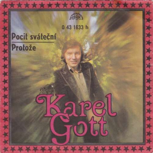 Cover Karel Gott - Pocit Sváteční / Protože (7, Mono) Schallplatten Ankauf