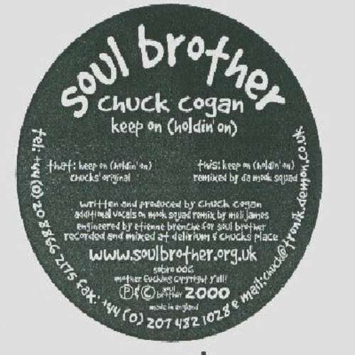 Cover Chuck Cogan - Keep On (Holdin' On) (12) Schallplatten Ankauf