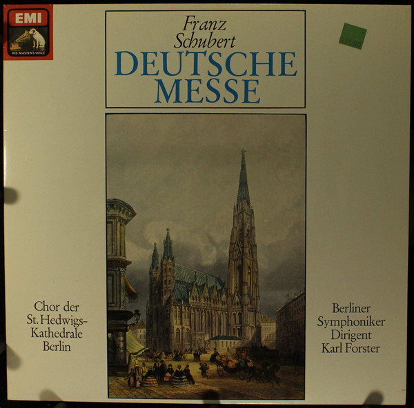 Cover Franz Schubert / Chor Der St. Hedwigs-Kathedrale Berlin / Die Berliner Symphoniker* / Karl Forster - Deutsche Messe (LP) Schallplatten Ankauf