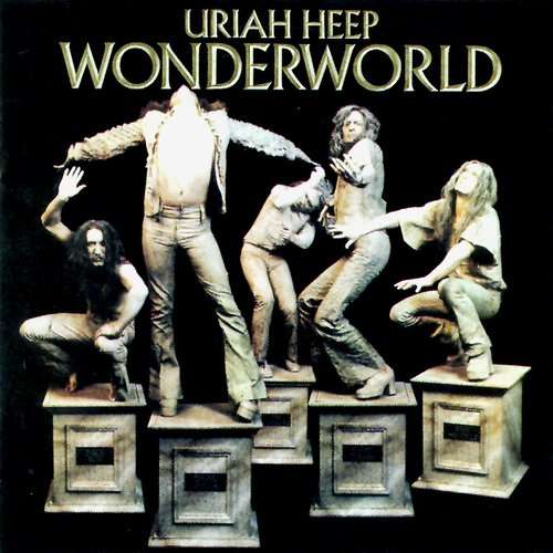 Cover Uriah Heep - Wonderworld (LP, Album, RP) Schallplatten Ankauf