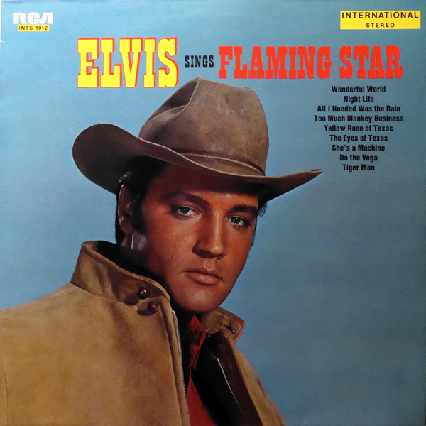 Cover zu Elvis Presley - Elvis sings Flaming Star (LP) Schallplatten Ankauf